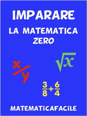 cover image of Imparare la matematica zero